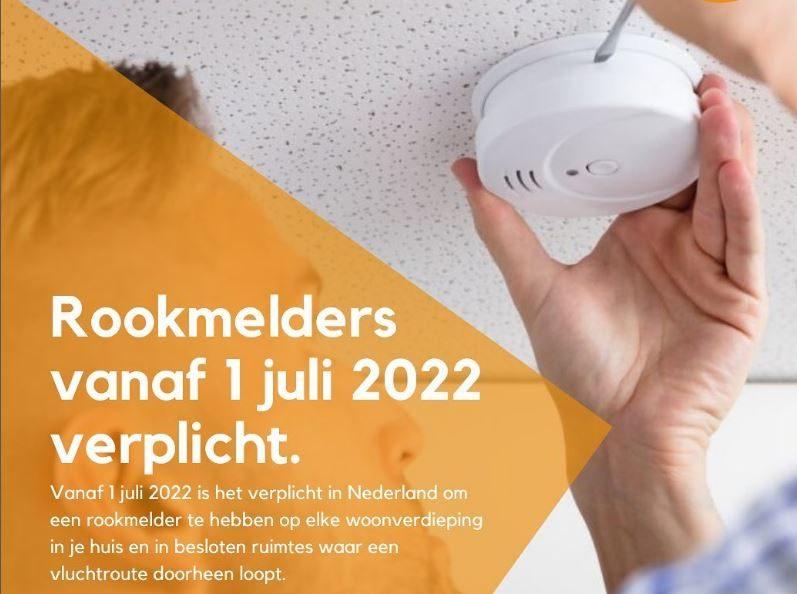 Vanaf 1 juli 2022 zijn rookmelders verplicht Koops Makelaardij